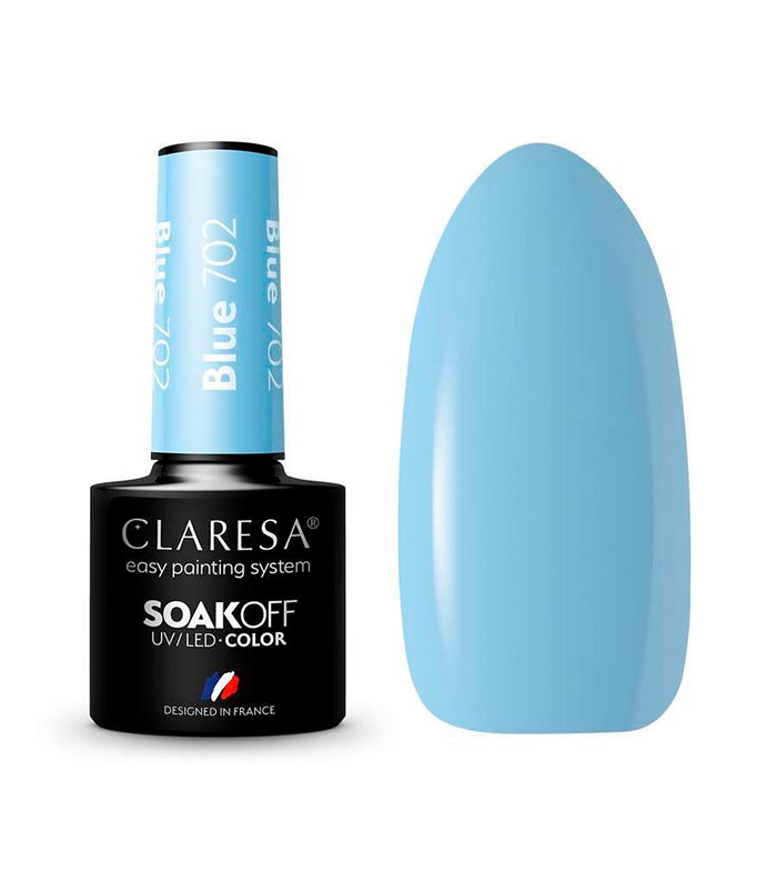 Claresa - Esmalte semipermanente Soak off - 702: Blue