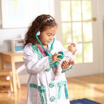 Melissa & Doug Kostyme Doktor med Tilbehør