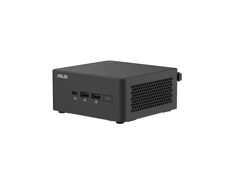 ASUS NUC 15 Pro Tall Kit - Barebone - mini PC 1 x Core Ultra 5 210H / op til 4.8 GHz - RAM 0 GB - Intel Graphics - IEEE 802.11ax (Wi-Fi 6), IEEE 802.11be (Wi-Fi 7), Bluetooth 5.4 - sort