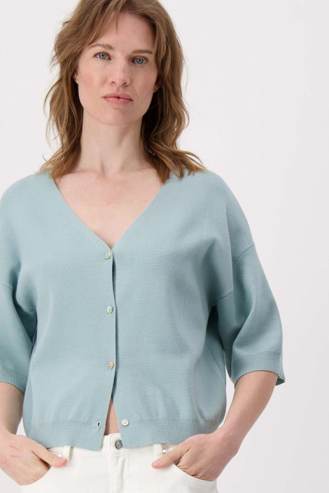 Zusss blauwe dames vest