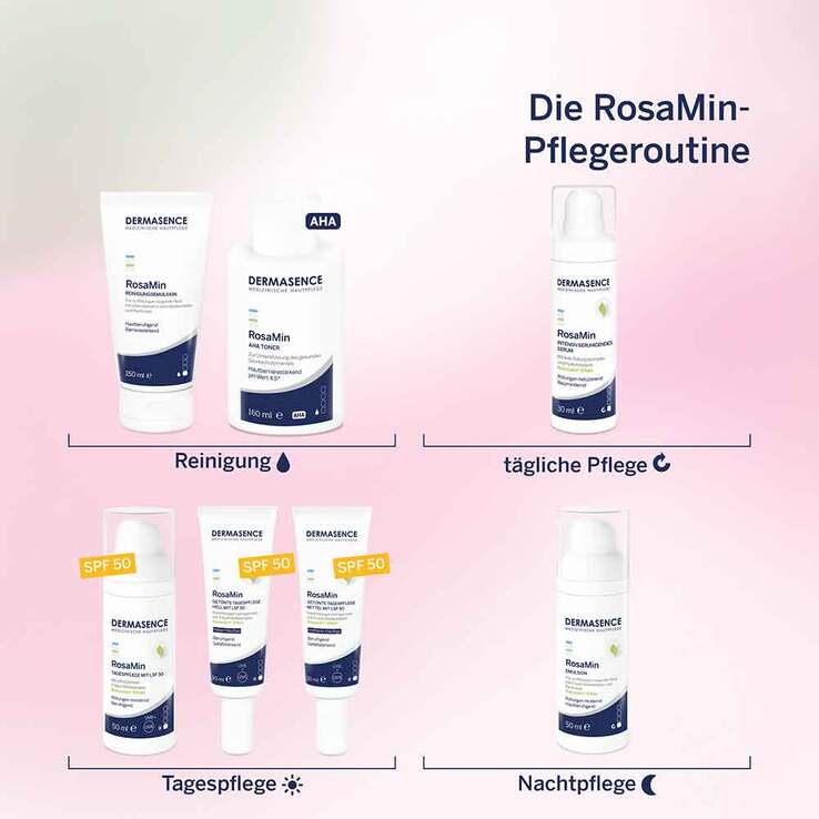Dermasence Rosamin Reinigungsemulsion, 2x150 ml