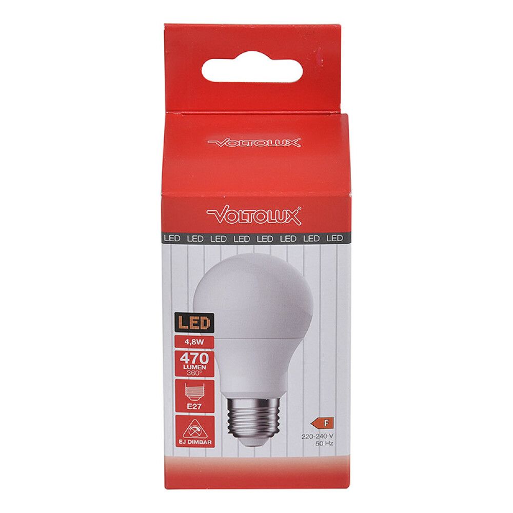 LYSPÆRE VOLTOLUX LED FROSTED WHITE E27 4.8W
