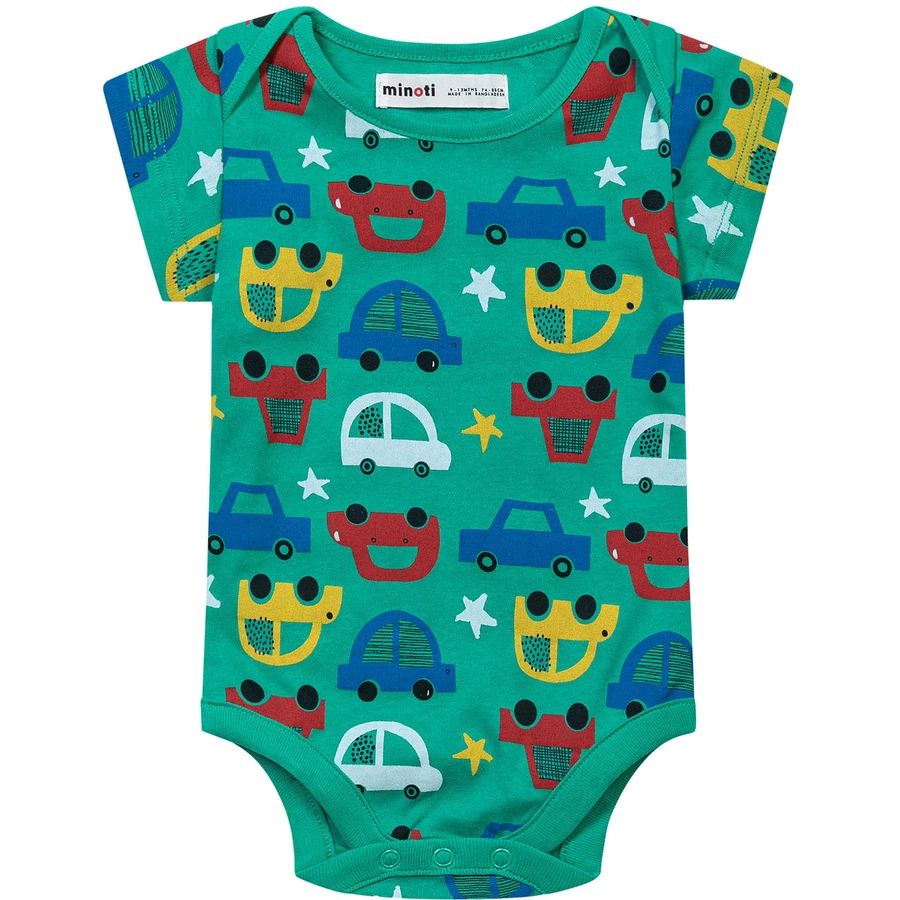 Minoti 7er Pack Bodys mit Allover-Print