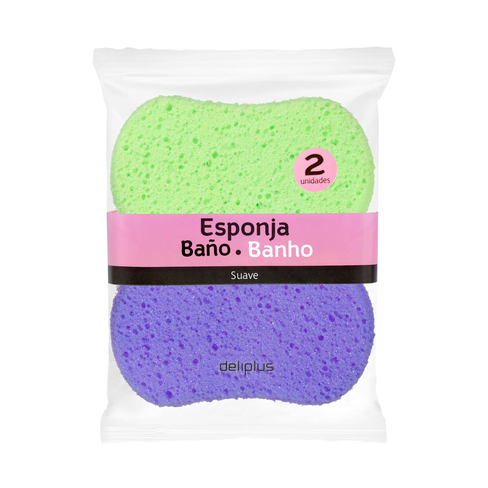 Éponge de bain douce Deliplus