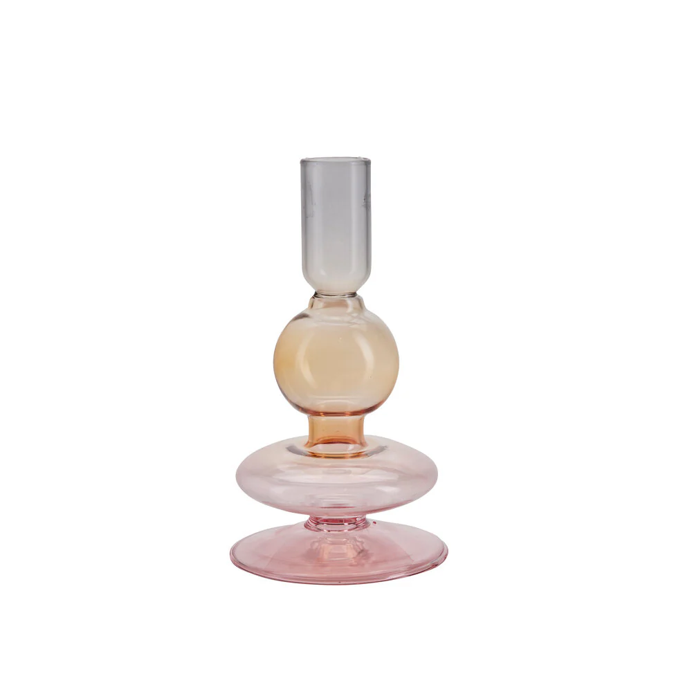 Bahne Interior  Lysestage m/ 1 ring & 1 bubble - mix