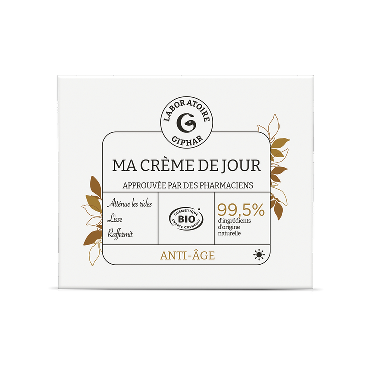 Ma crème de jour anti-âge certifiée bio