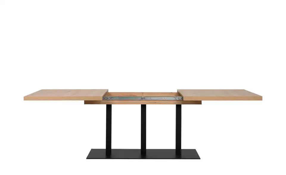 Kulissentisch ausziehbar Quadrato Asteiche (Nachbildung)/ 160 cm