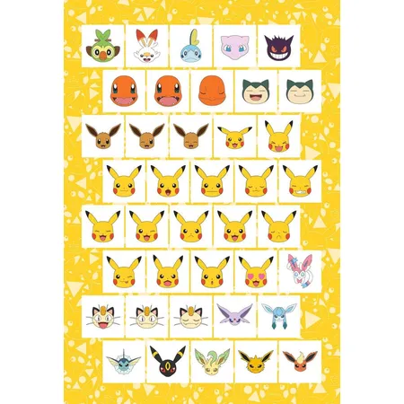 Pokemon Superstarker Sticker- und Malspaß
