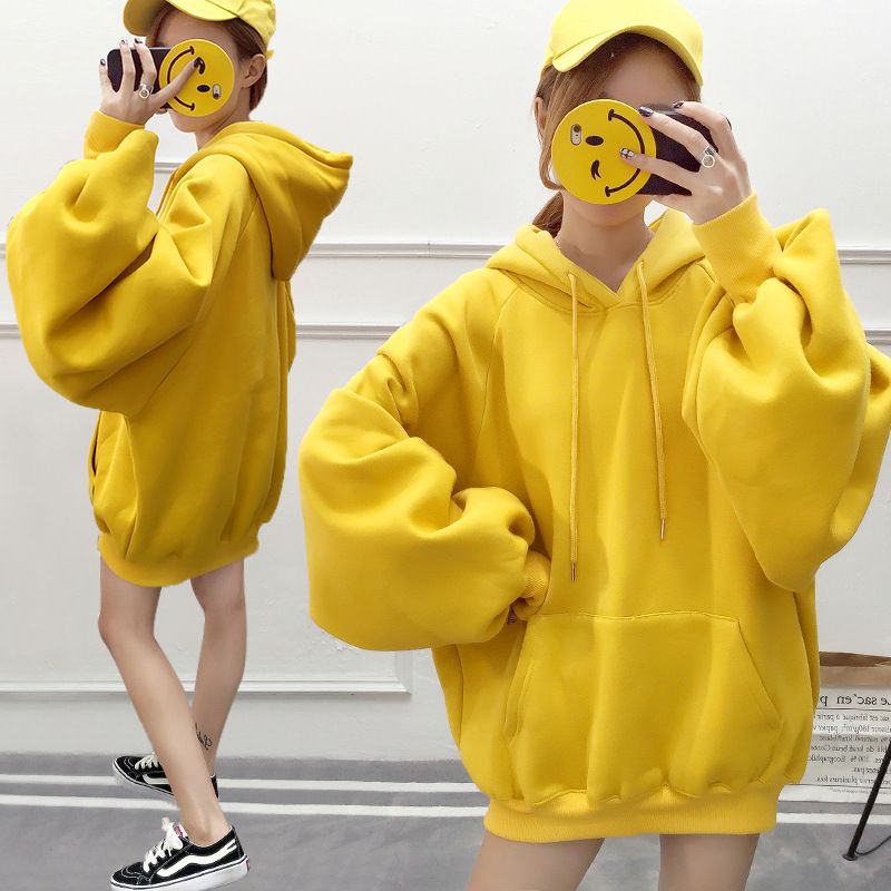 Hevnir - Effen oversized hoodie