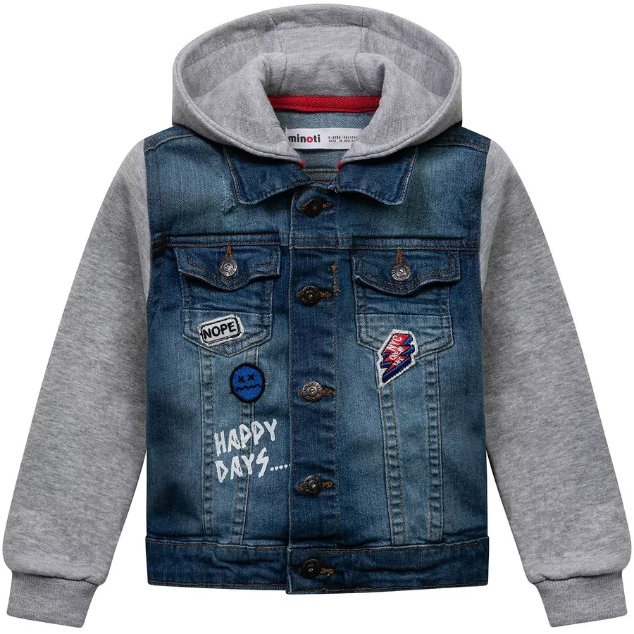 MINOTI Jeansjacke BlauGrau