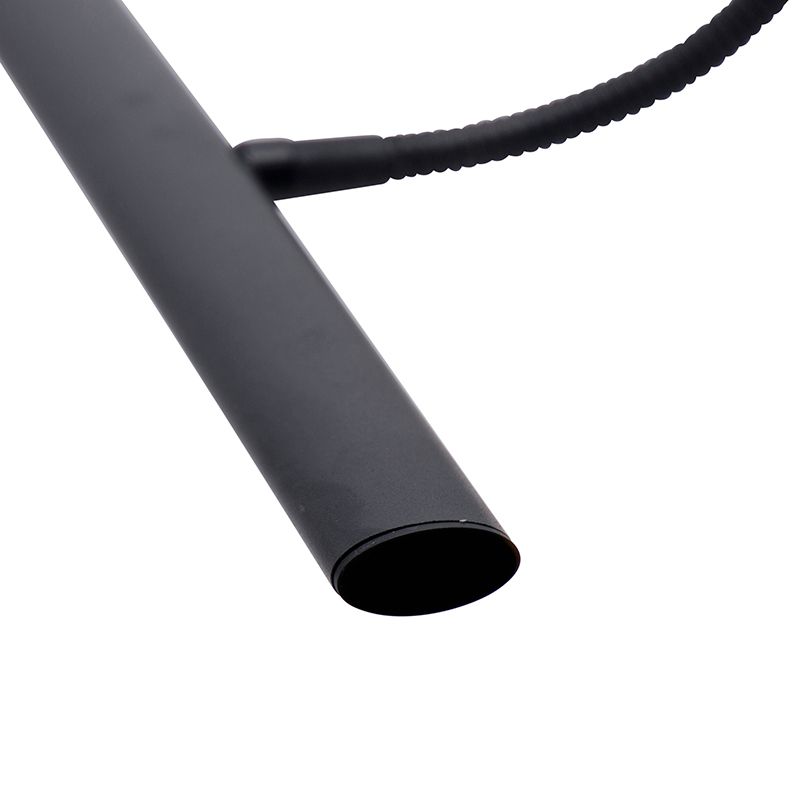 Design wandlamp zwart 32 cm incl. LED met dimmer - Tableau