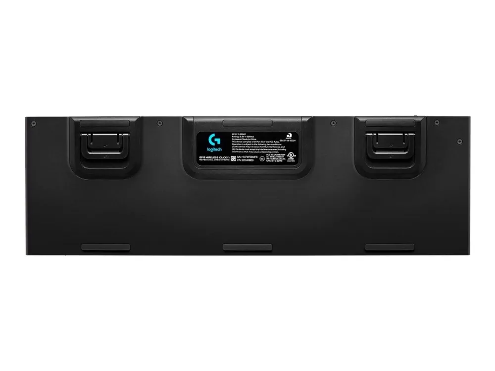 Logitech G915 LIGHTSPEED Wireless RGB Mechanical Gaming Keyboard - GL Tactile - Tastatur - bagbelyst - trådløs - Bluetooth, 2.4 GHz - Nordisk - tastkontakt: GL Tactile - sort