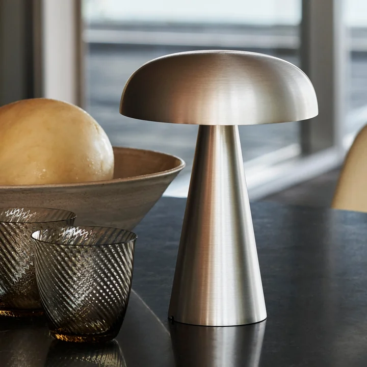 &Tradition - Como SC53 Akku-Leuchte, Aluminium
