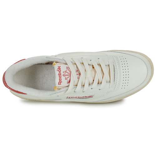 Reebok Classic - CLUB C 85 VINTAGE - Blanc / Orange