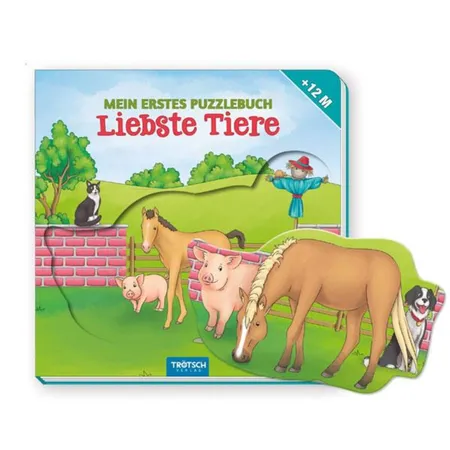 Trötsch Mein erstes Puzzlebuch - Liebste Tiere