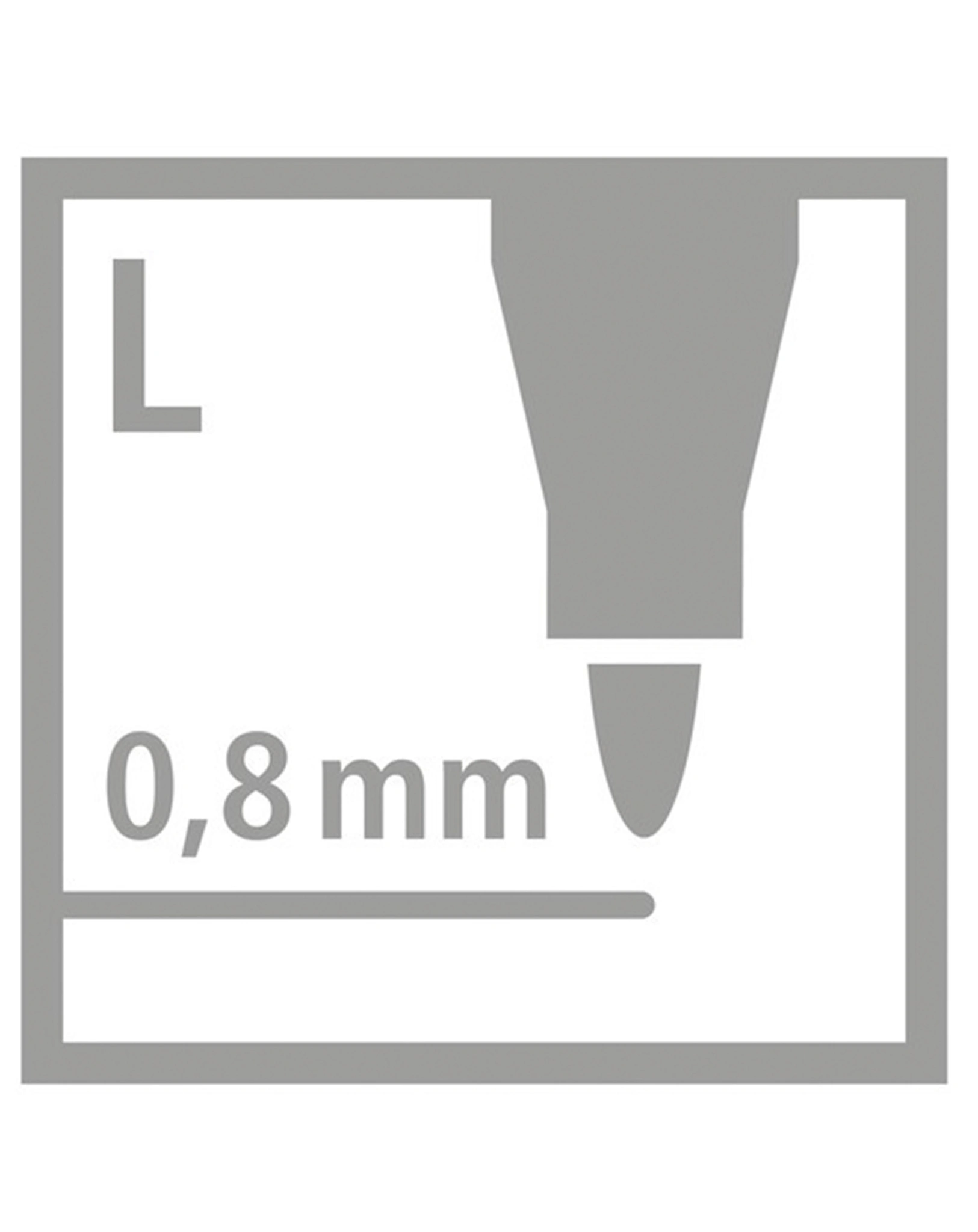 Filzschreiber STABILO® GREENpoint 6er-Pack