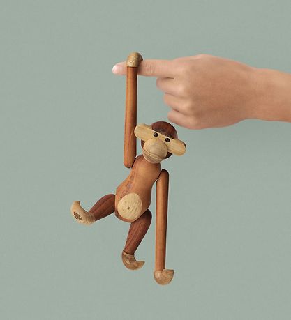 Kay Bojesen Holzfigur - Affe - 20 cm - Klein - Teak/Limba