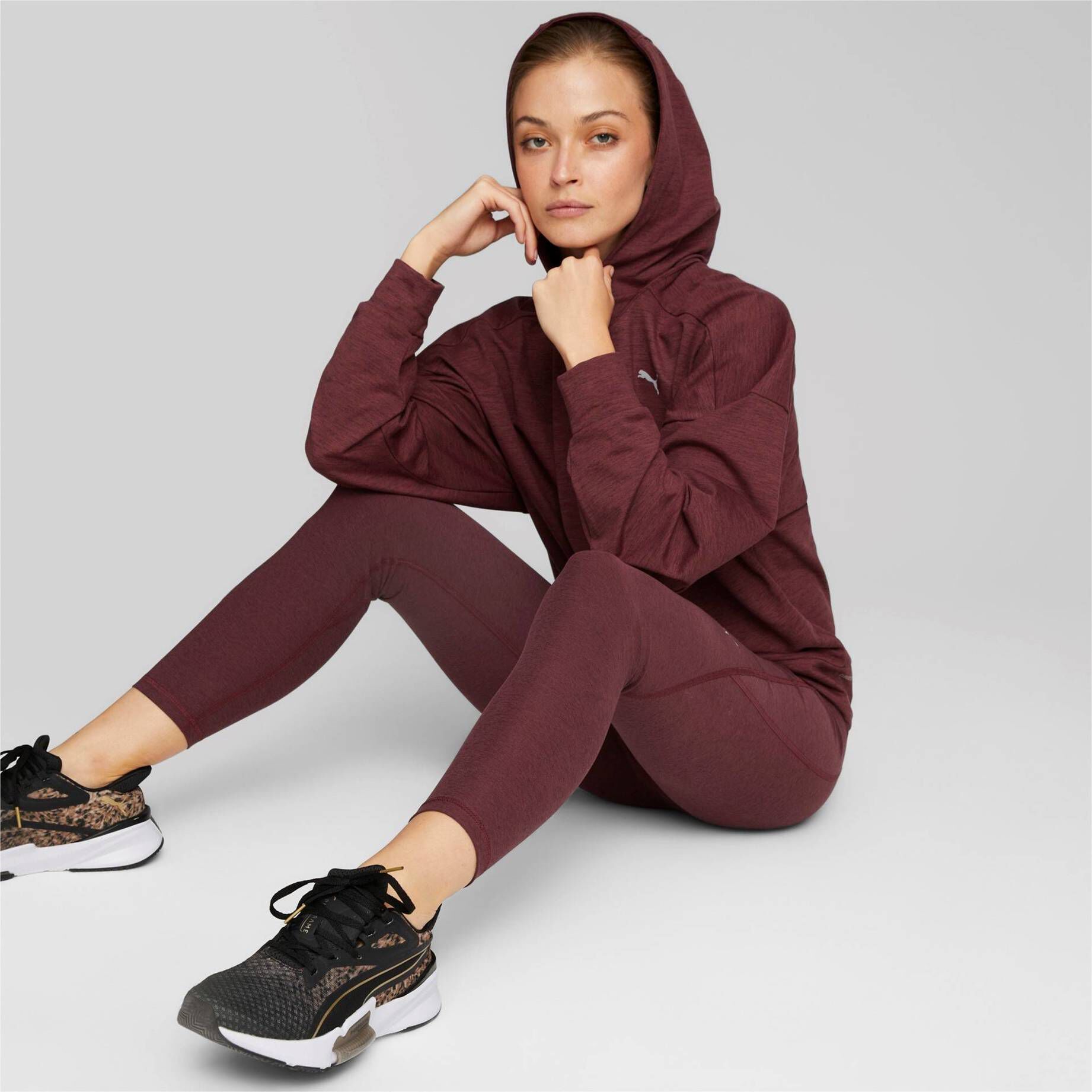 Puma| Damen Trainingstights CLOUDSPUN HIGH WAIST 7/8