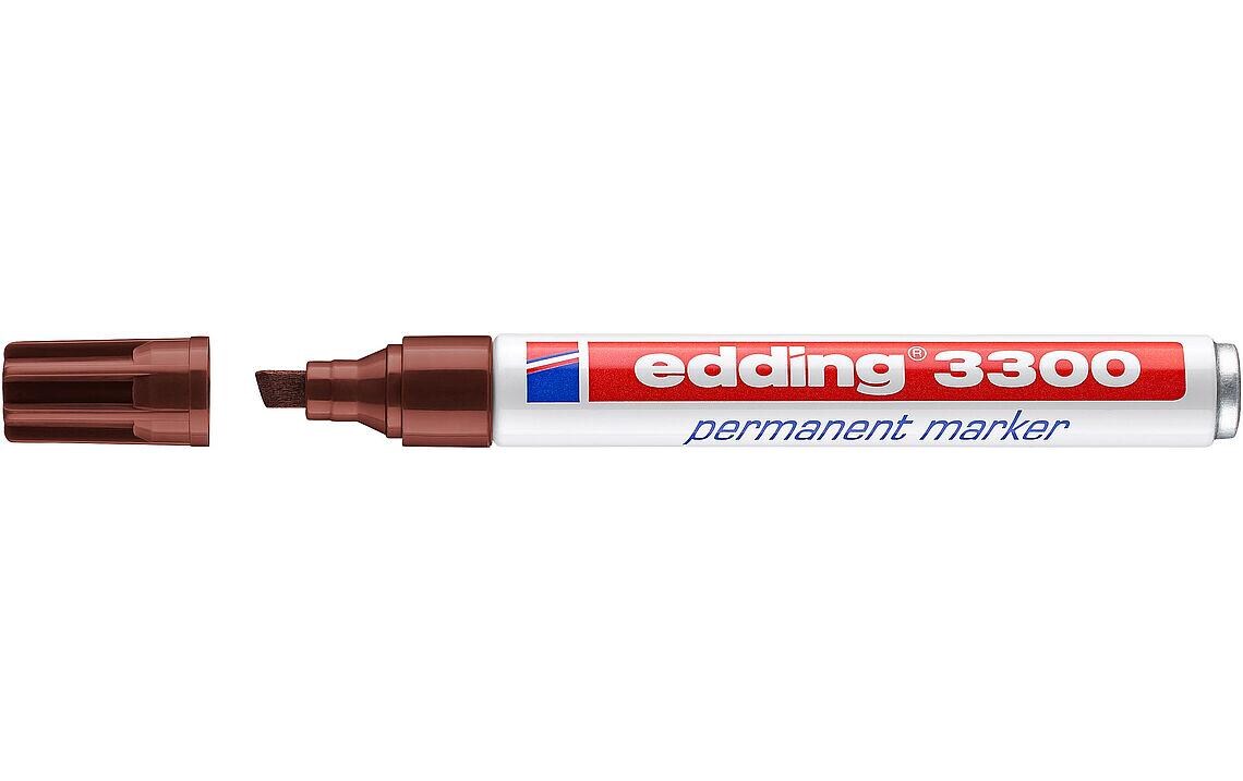 Permanent-Marker 3300 BraunPermanentmarker