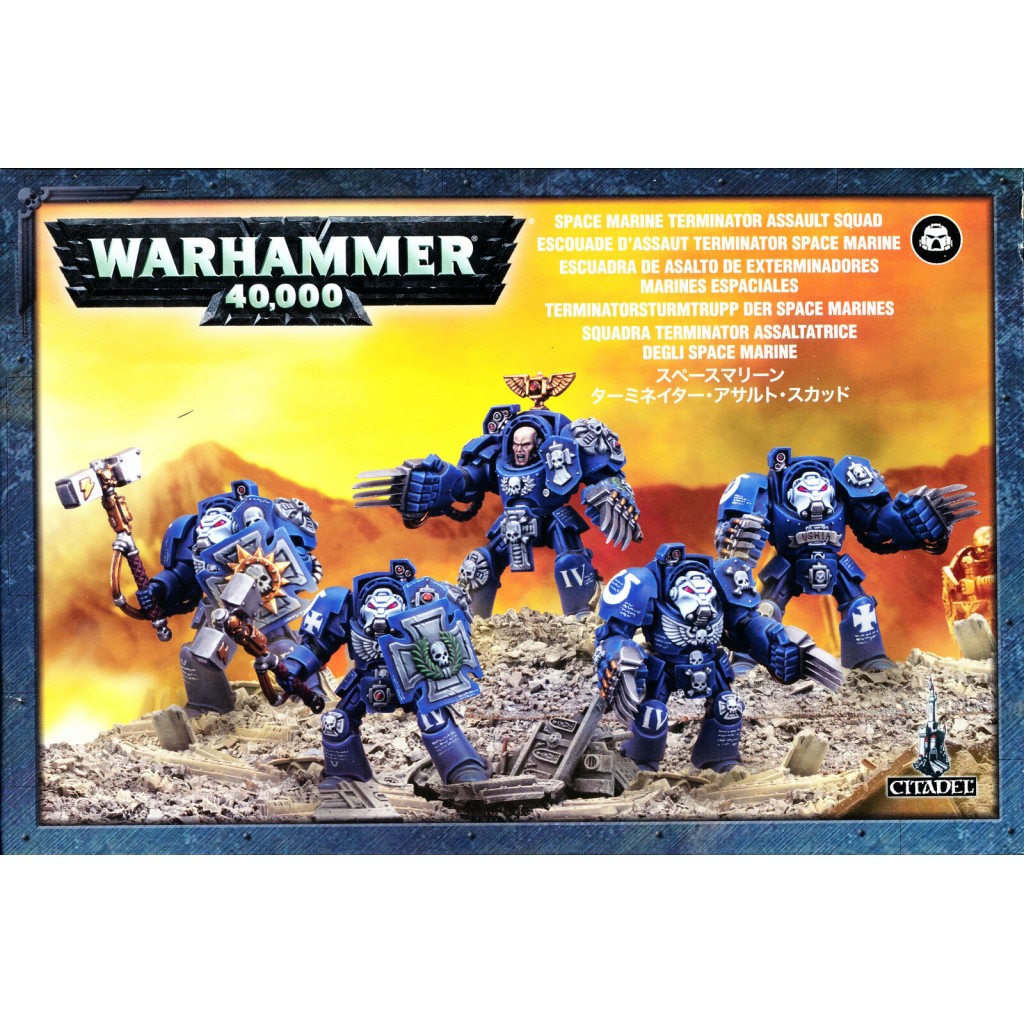 W40K : Adeptus Astartes Space Marines - Terminators Assault Squad