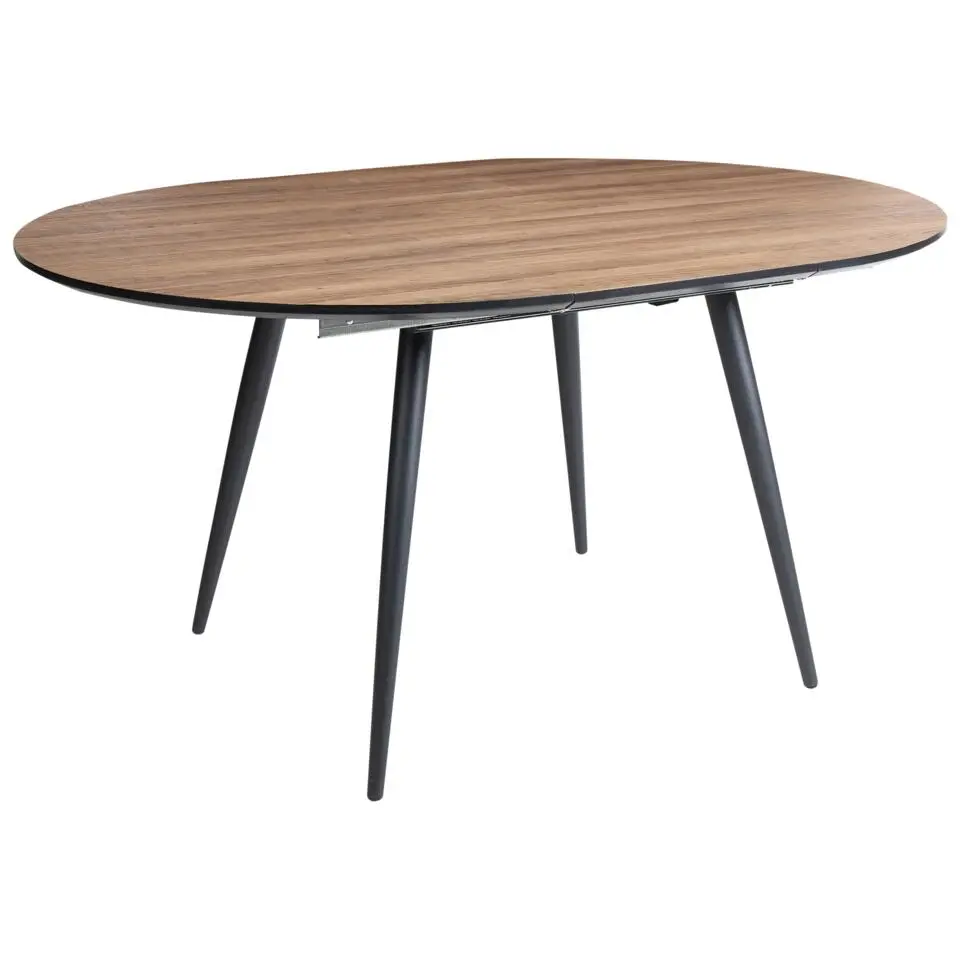 SENIAC - Uitschuifbare eettafel - Lichtbruin - MDF