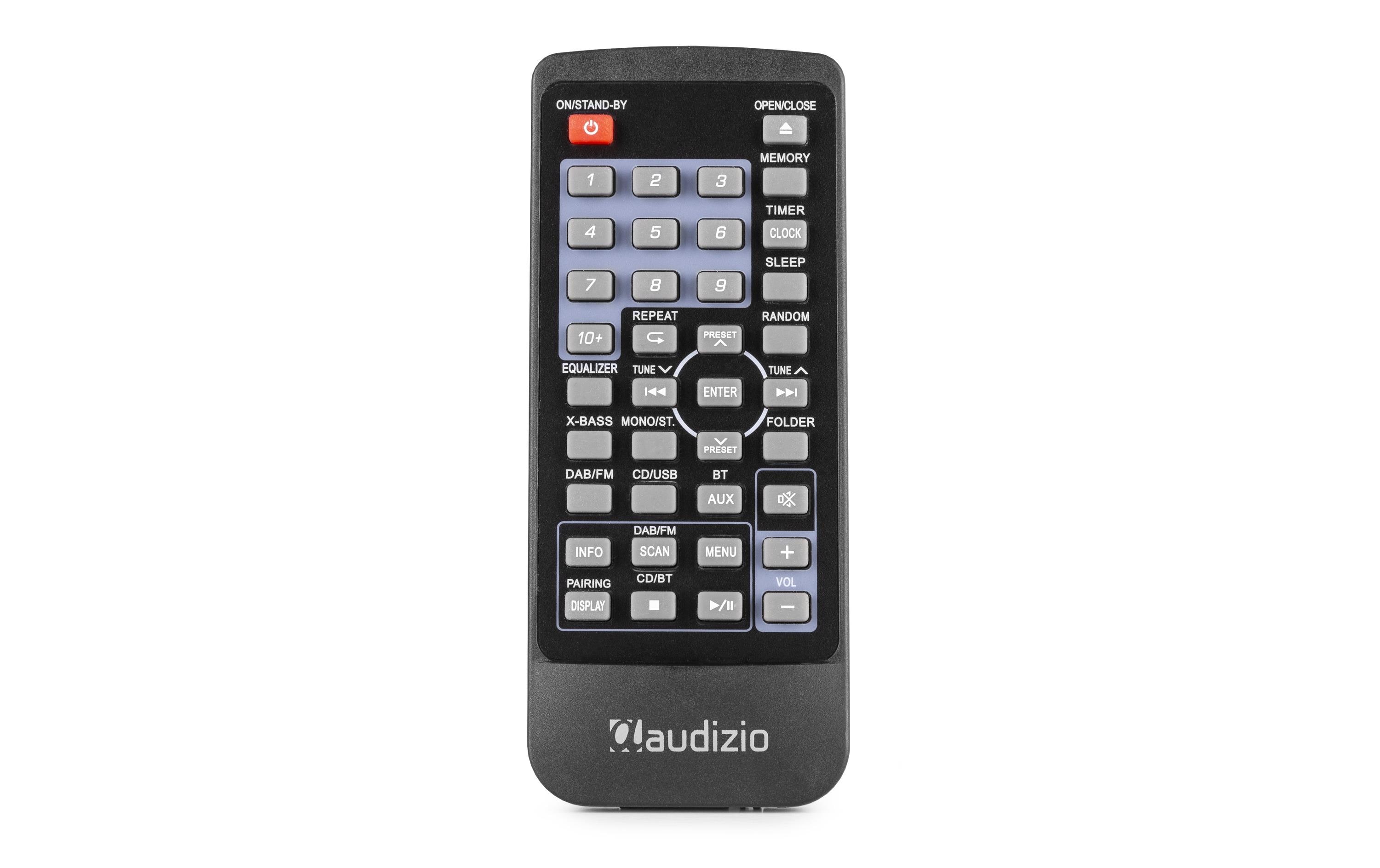 Radio/CD-Player Prato Dunkelbraun<br>DAB+ Radio mit CD-Player