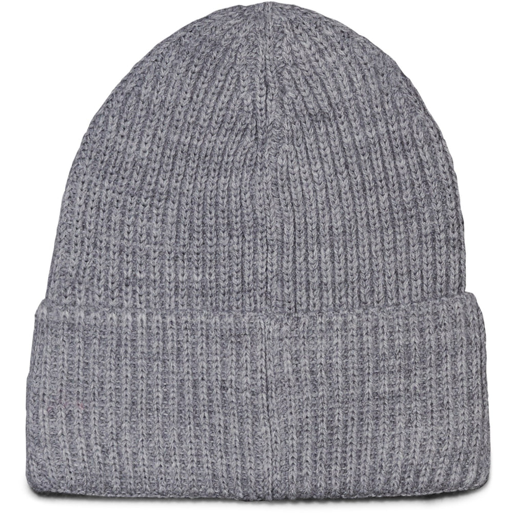 Køb Calvin Klein Grey Heather Monogram Rib Beanie