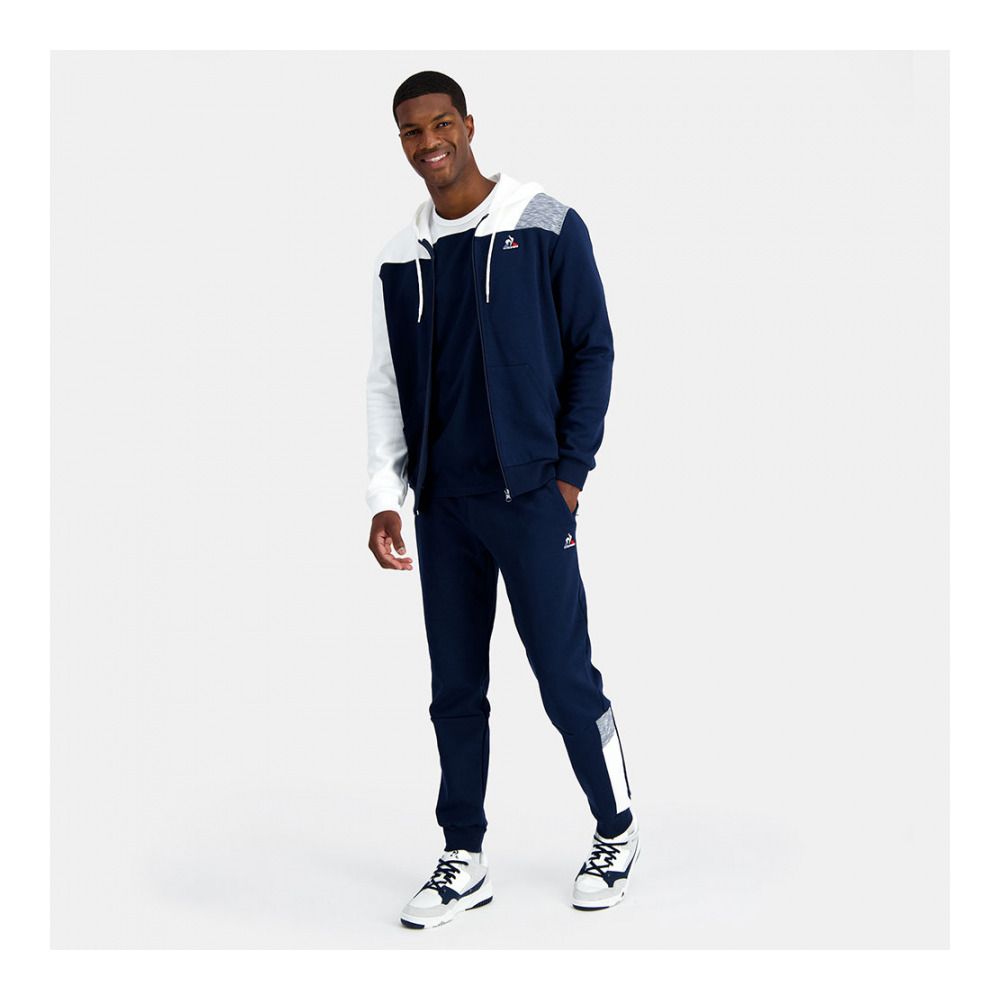 Le Coq Sportif SAISON 1 - Sweat Homme b.essentiel/n.o.w/multico gris