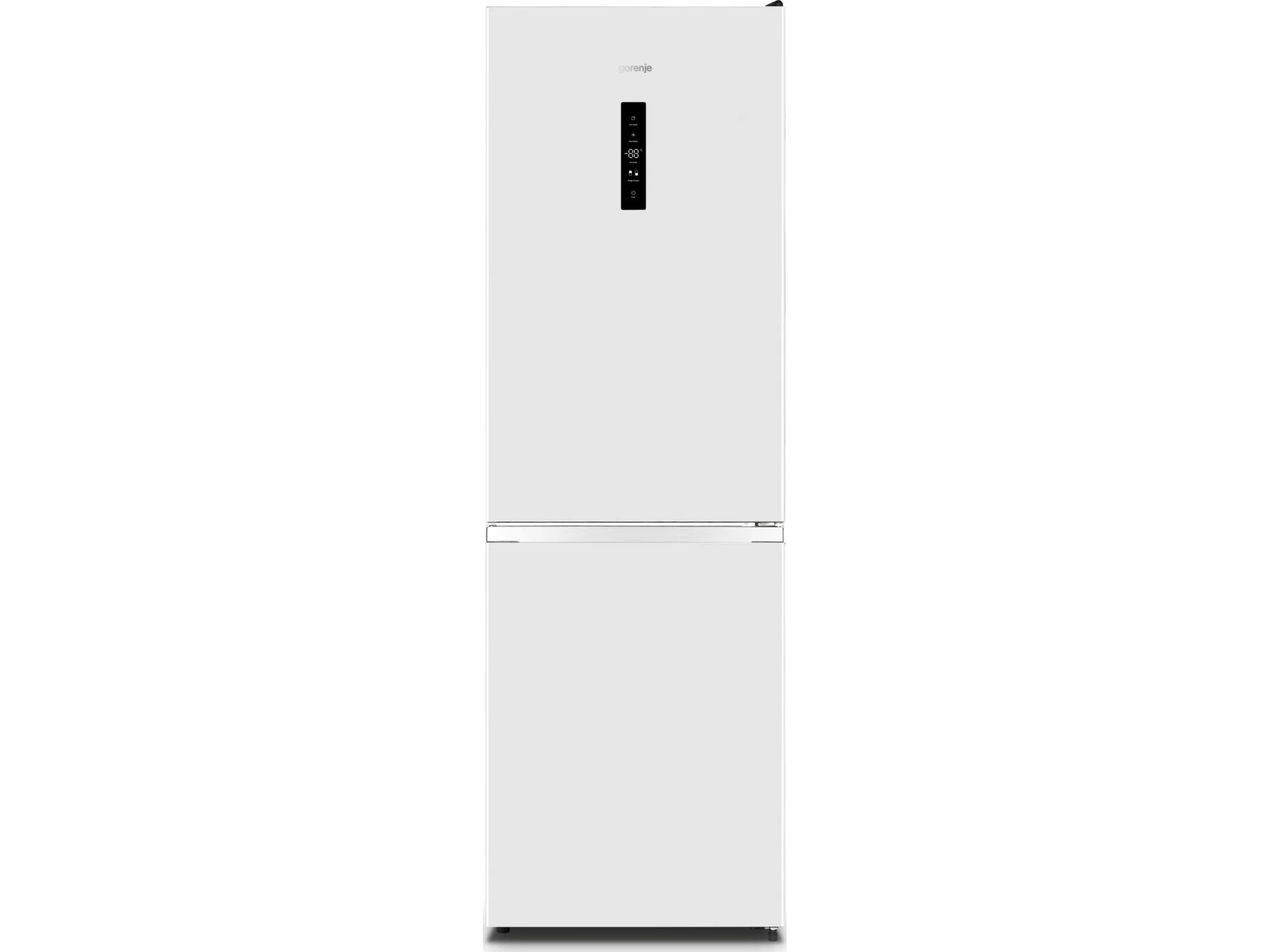 Gorenje N619EAW4 - Køleskab/fryser - bund-fryser - bredde: 59.5 cm - dybde: 59 cm - højde: 186 cm - 304 liter - Klasse E - hvid