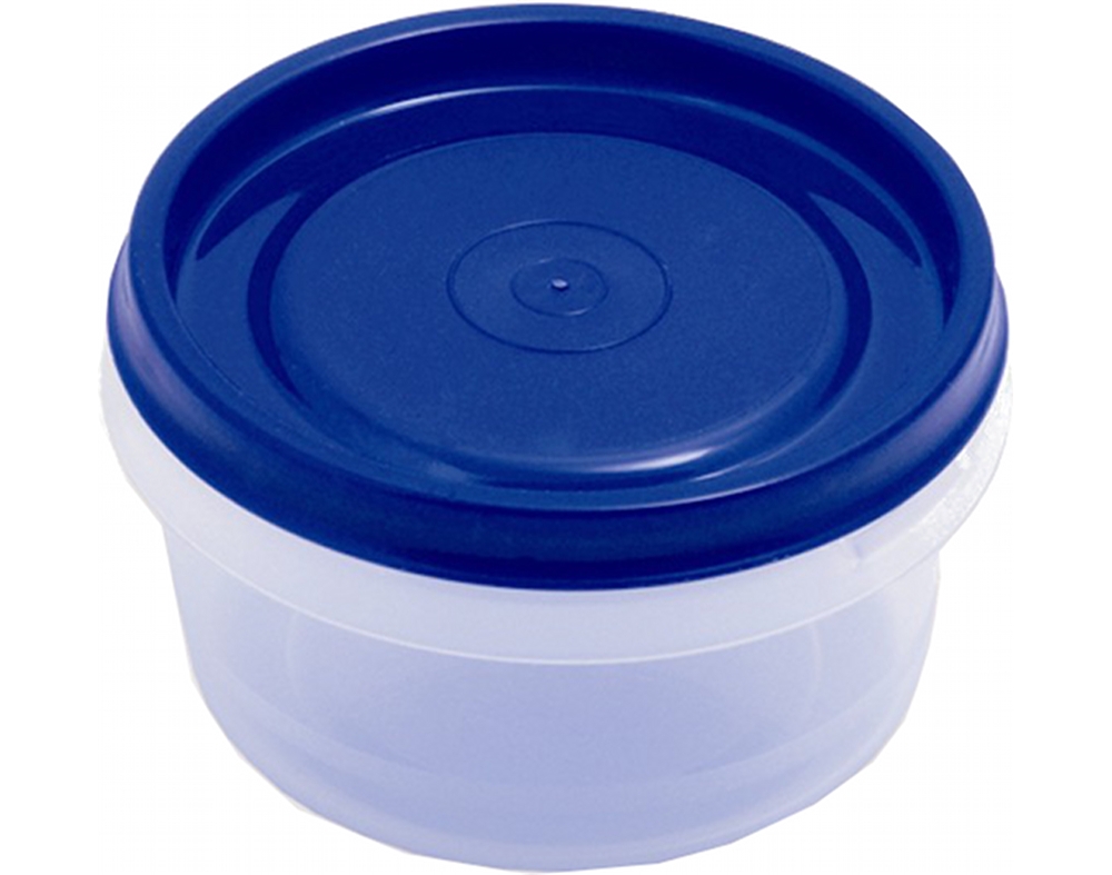 CAIXA HERMÉTICA REDONDA CANASTA 0.2L 10X5.5CM