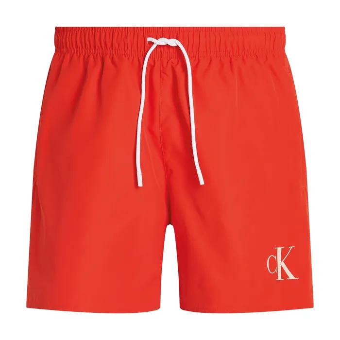Calvin Klein Monogram Medium Drawstring Zwemshort Heren
