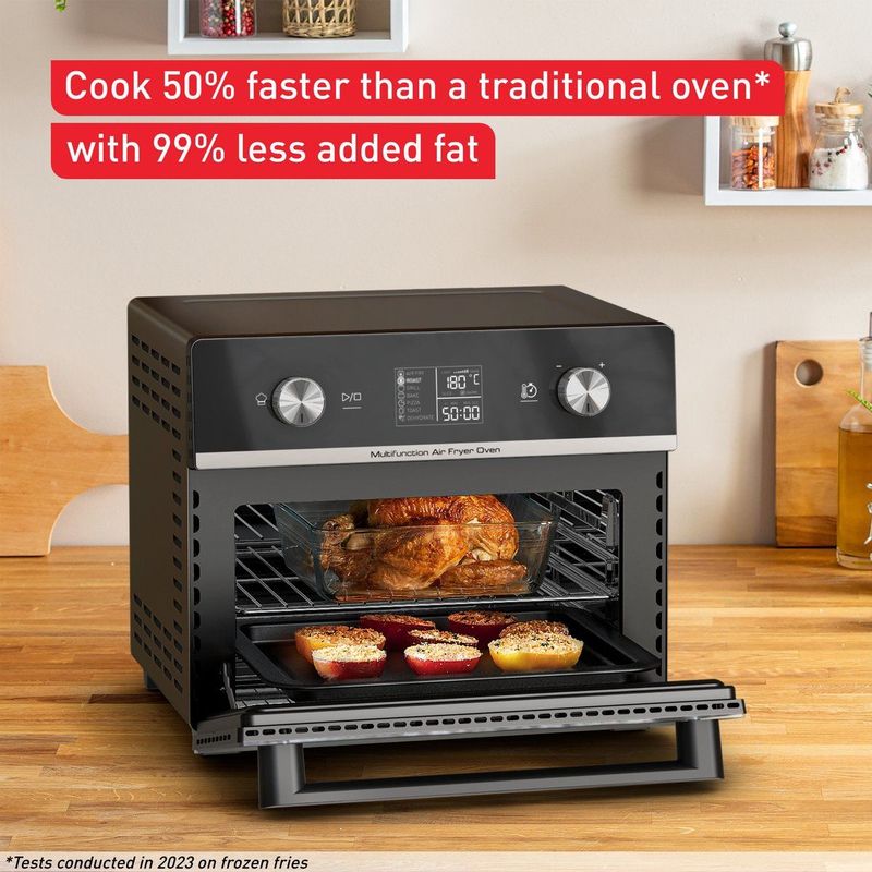 Tefal - FW6068 - Heteluchtoven - Zwart - 20L