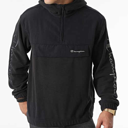 Veste Polaire Outdoor A Capuche 218107 Noir