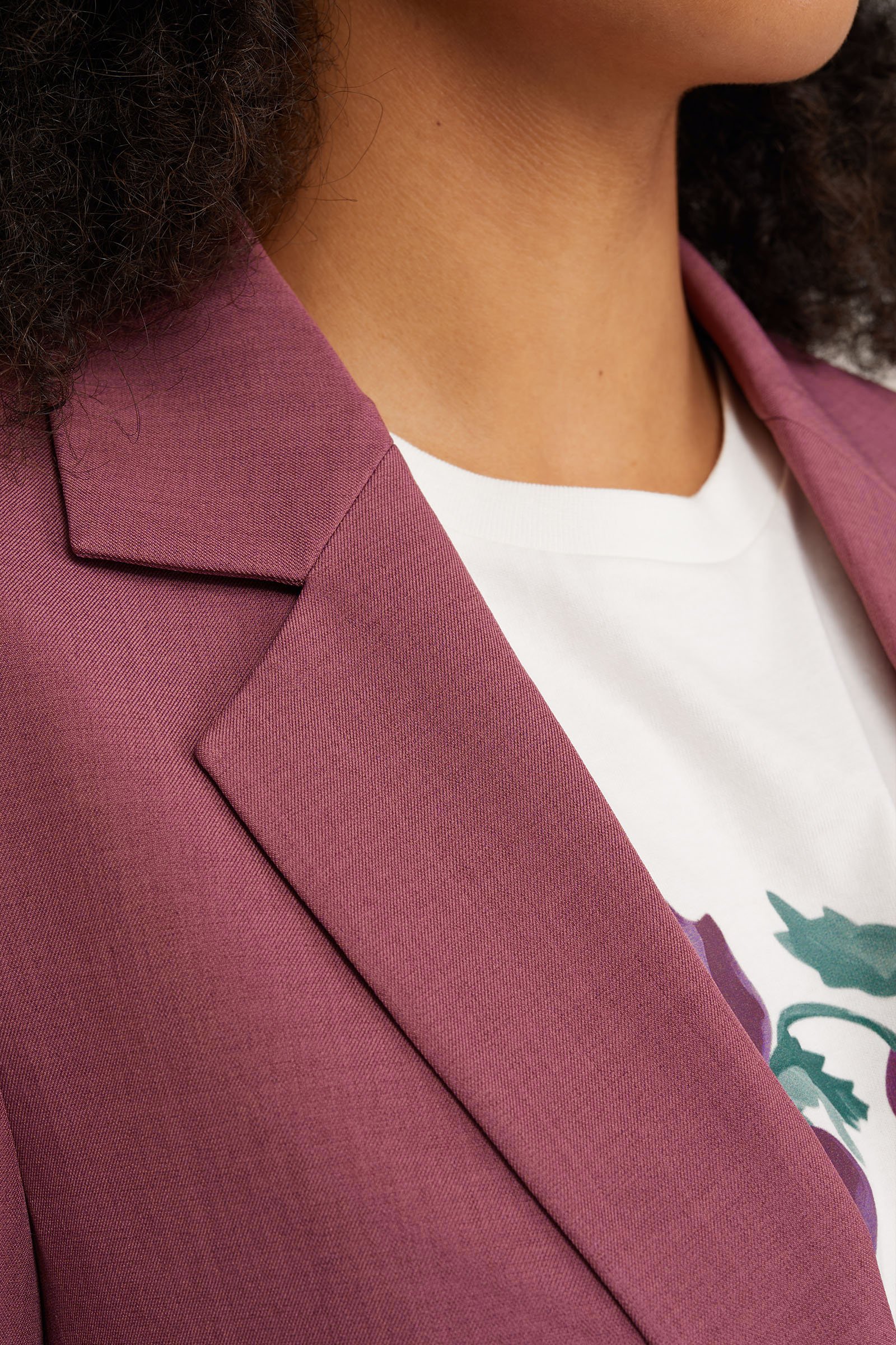 getailleerde blazer WE Fashion Oudroze