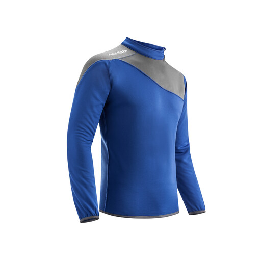 Camiseta Acerbis com gola alta e zíper