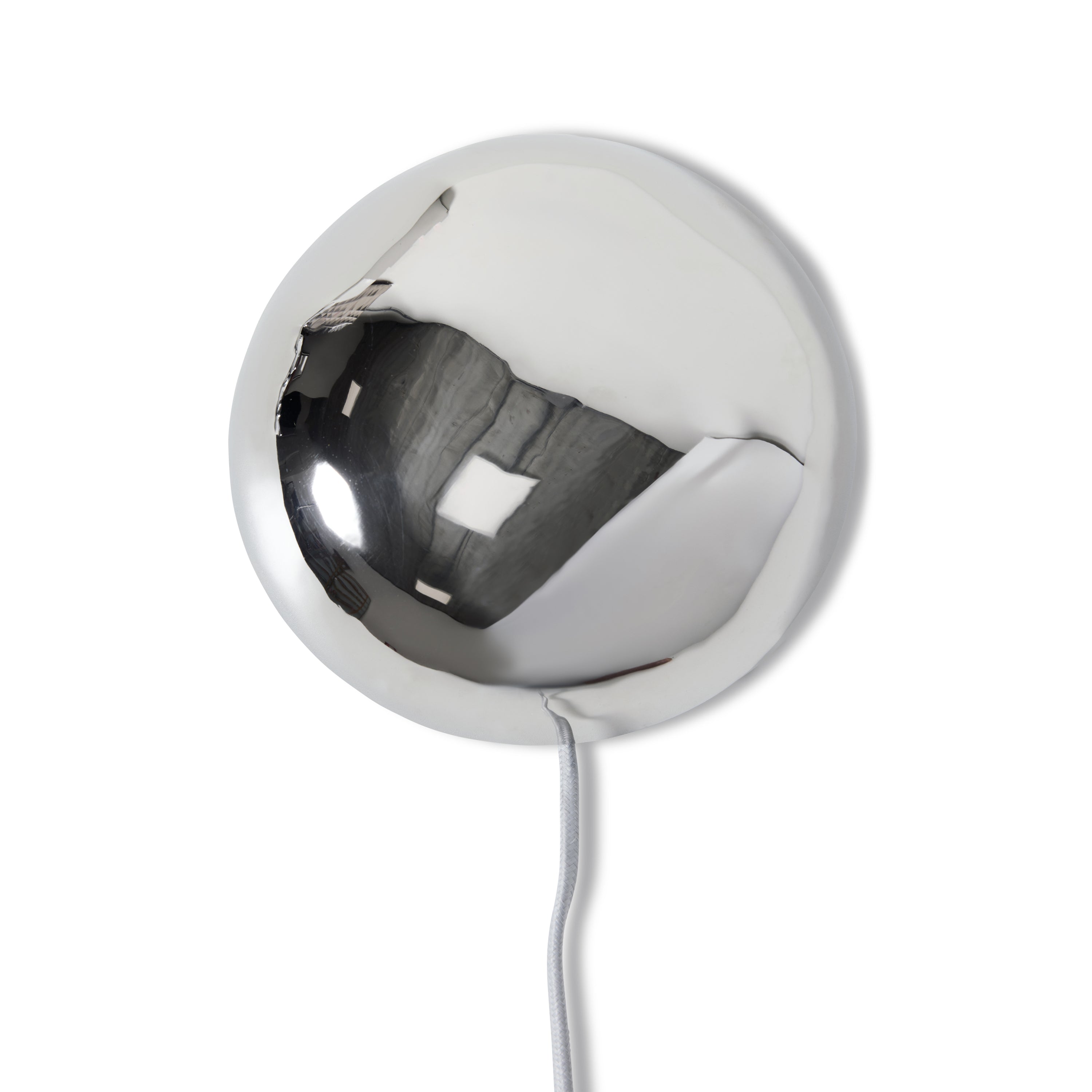 HKliving Orb Wandlamp - Chrome