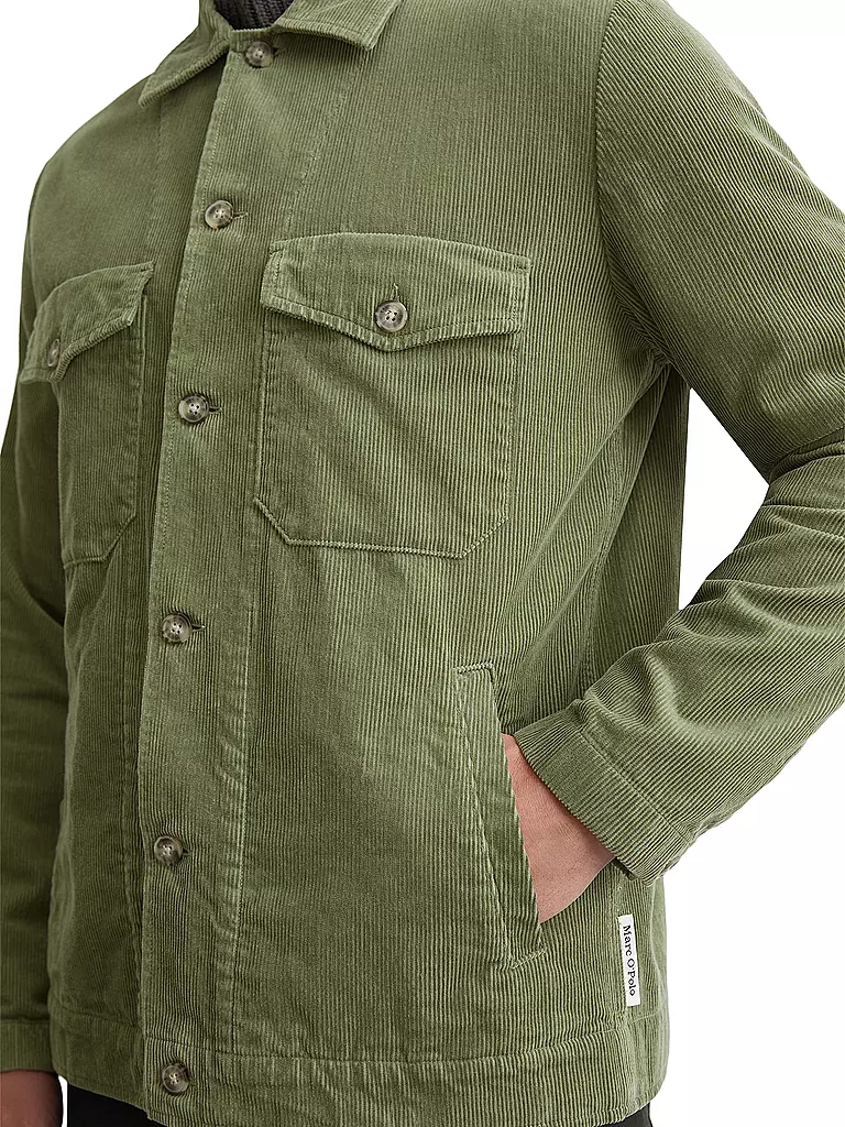 MARC O'POLO Overshirt braun