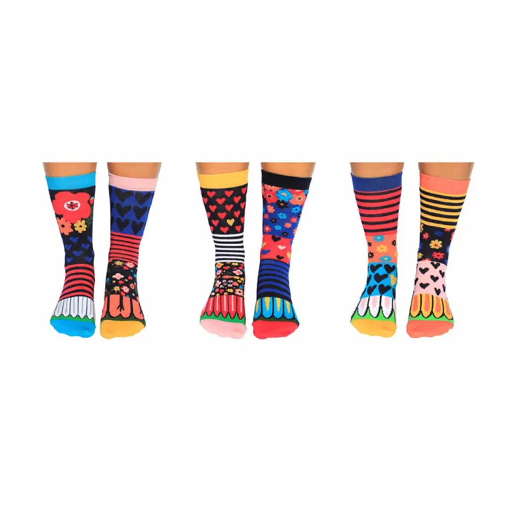 Zubehör - Socken Socken Flower 37-42 multicolor