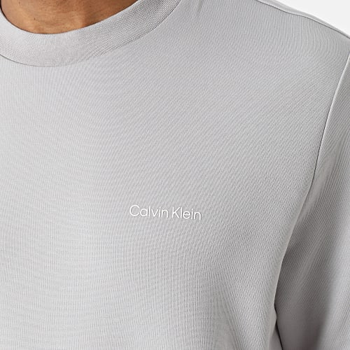 Sweat Crewneck Micro Logo Repreve 9926 Gris