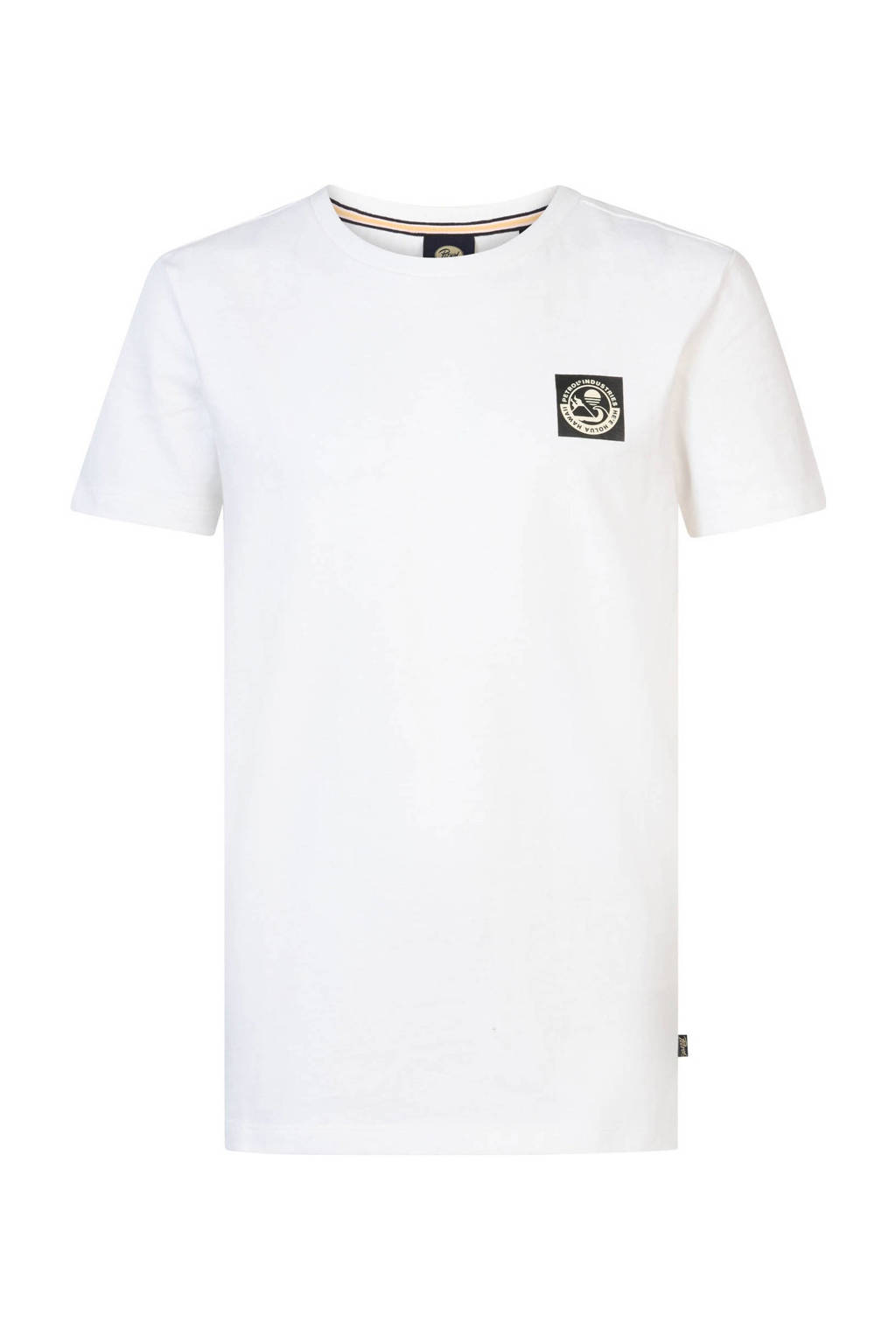 Petrol Industries T-shirt met logo wit