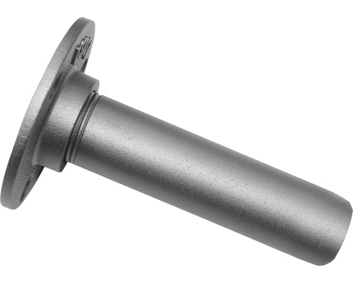 Wandbeugel voor industriële woning, zilver, Ø 25 mm