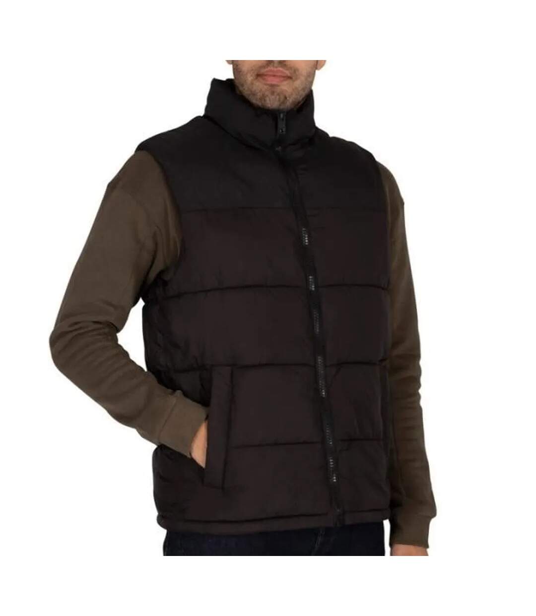 Doudoune Sans Manche Noir Homme Jack and Jones Paul