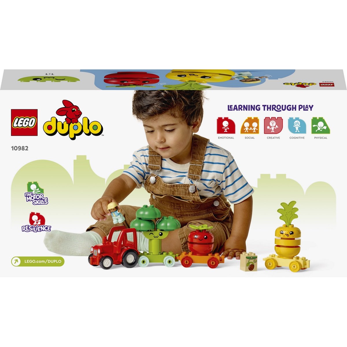 Tracteurs fruits et légumes LEGO Duplo 10982