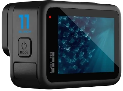 GoPro® | HERO11 Black - Action-kamera - 27 MP - 5.3K / 60 fps - 27 MP - trådløst netværk - undervands op til 10 m - sort