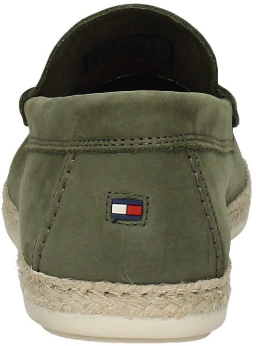 Tommy Hilfiger Jute Nubuck Mocassin groen