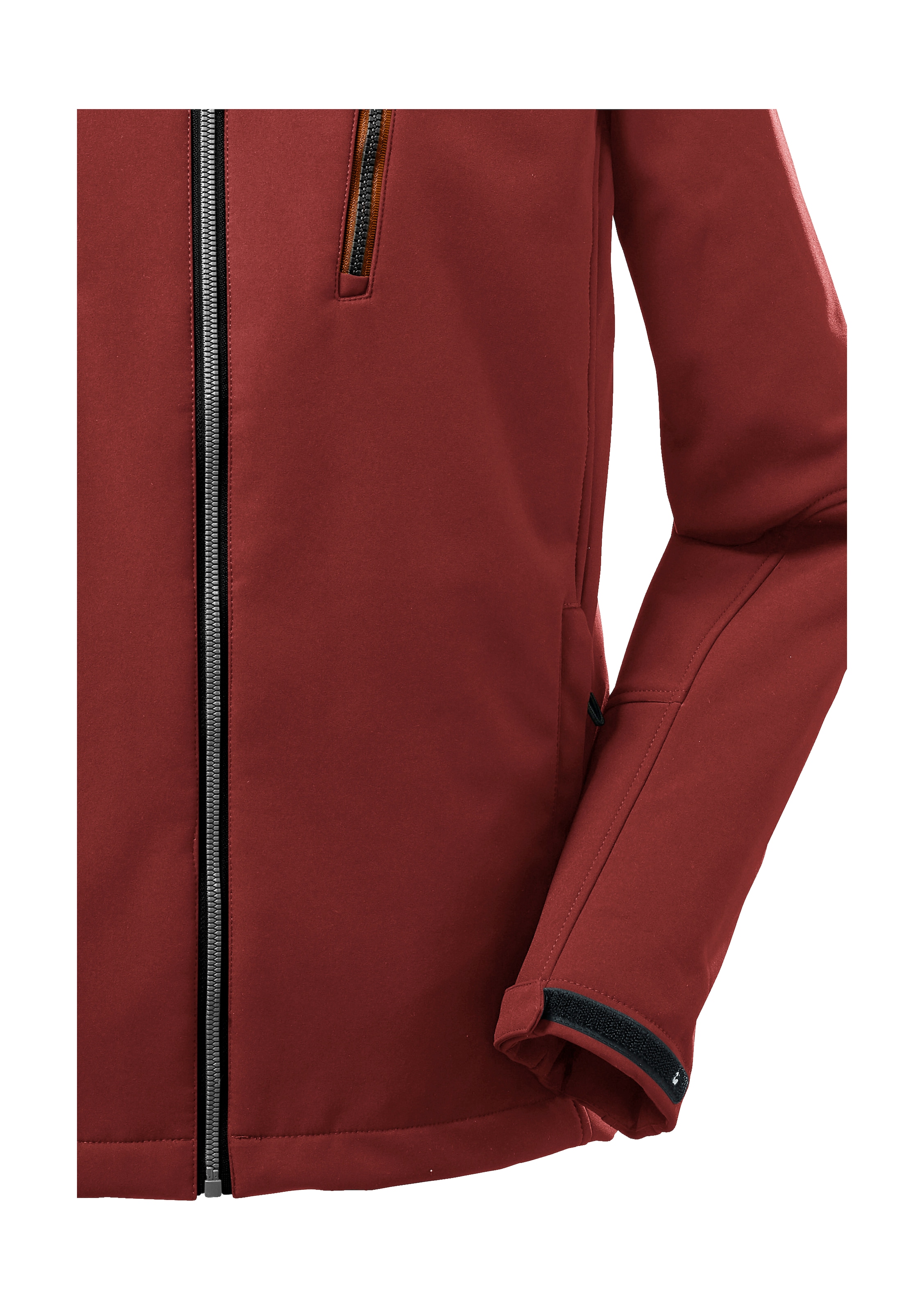 Killtec Softshelljacke »KOW 163 MN SFTSHLL JCKT« Wasserdichte Softshelljacke, abnehmbare Kapuze, Fleece-Futter