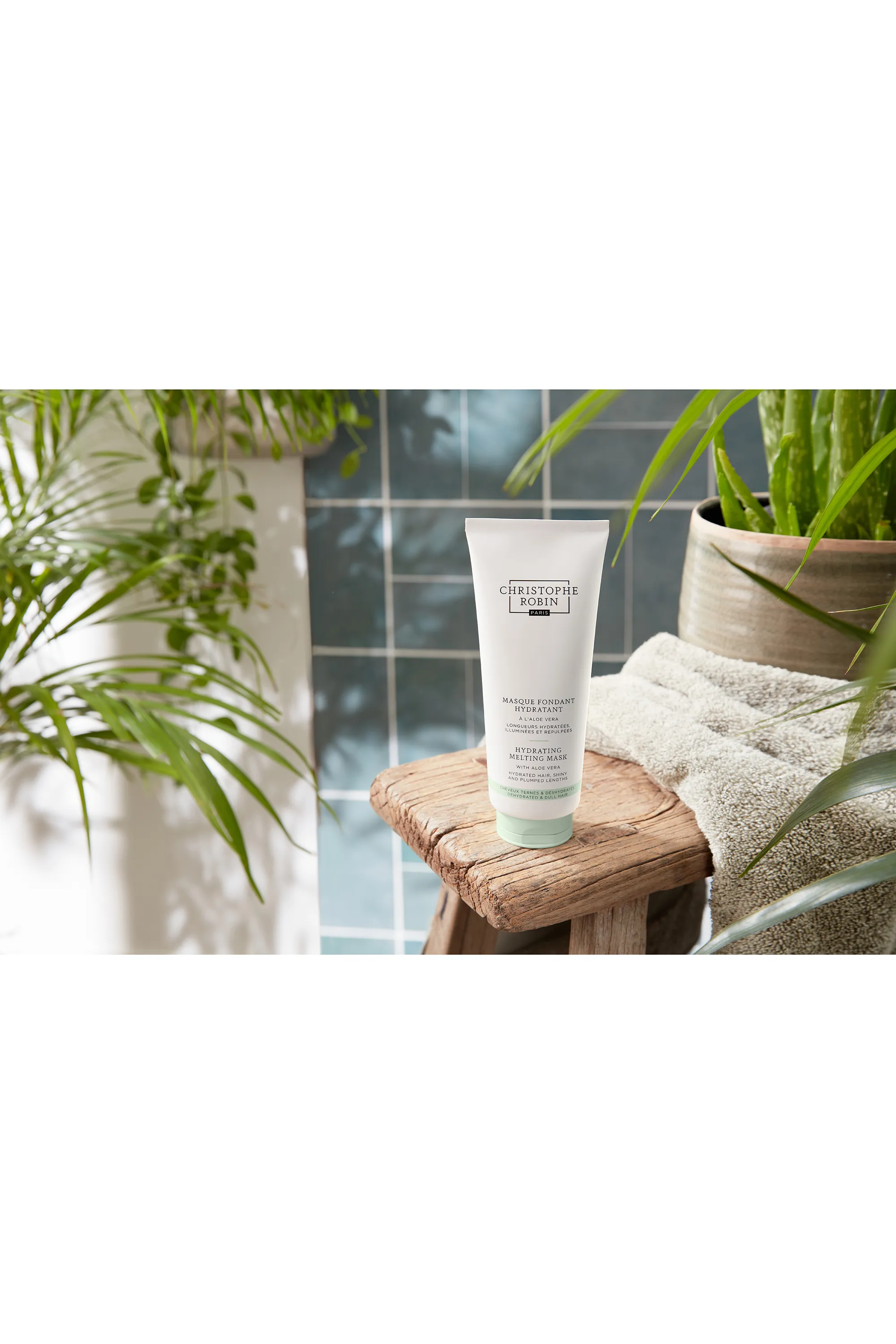 Christophe Robin Masque fondant hydratant à l’aloe vera-75 ml