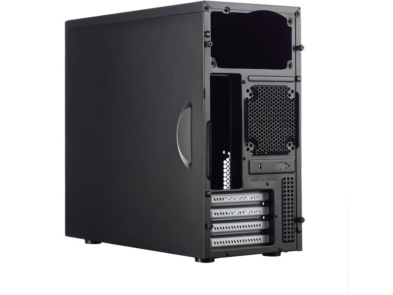 Fractal Design PC-Gehäuse Core 1100 Kompaktes Mini-Tower mit elegantes Front-Panel