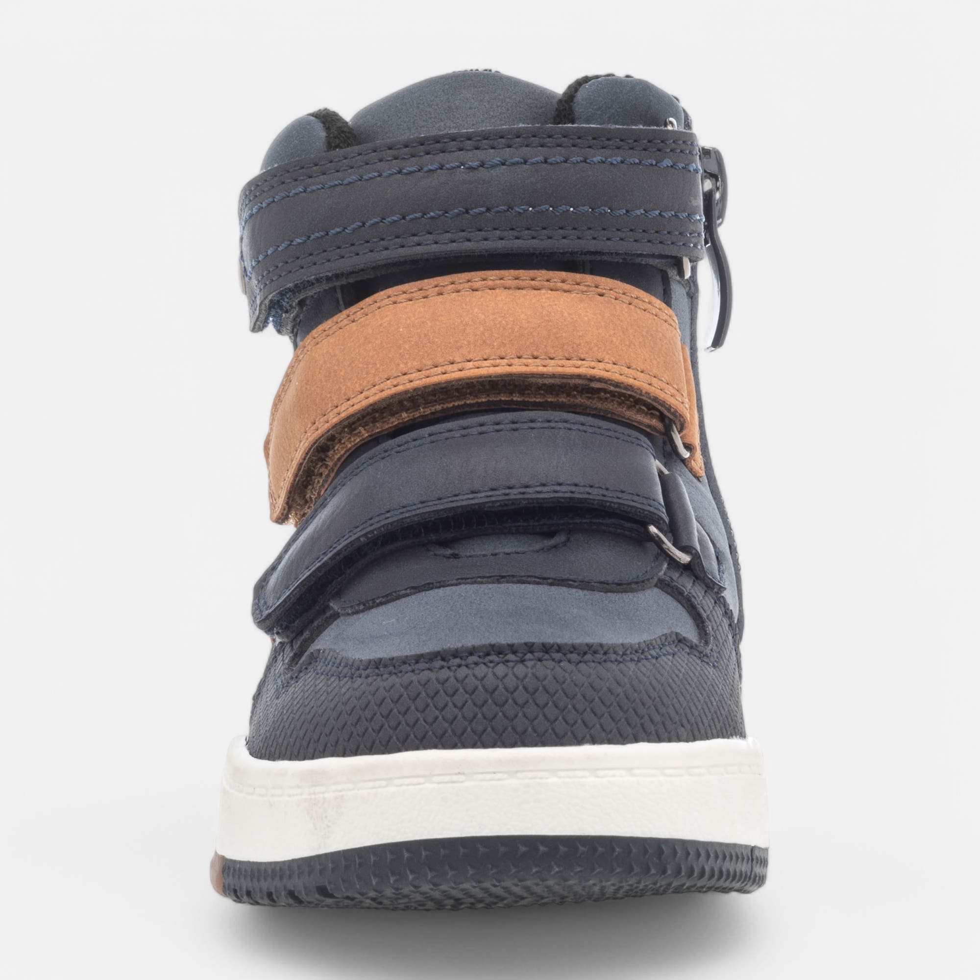 Baskets hautes Garçon bleu marine