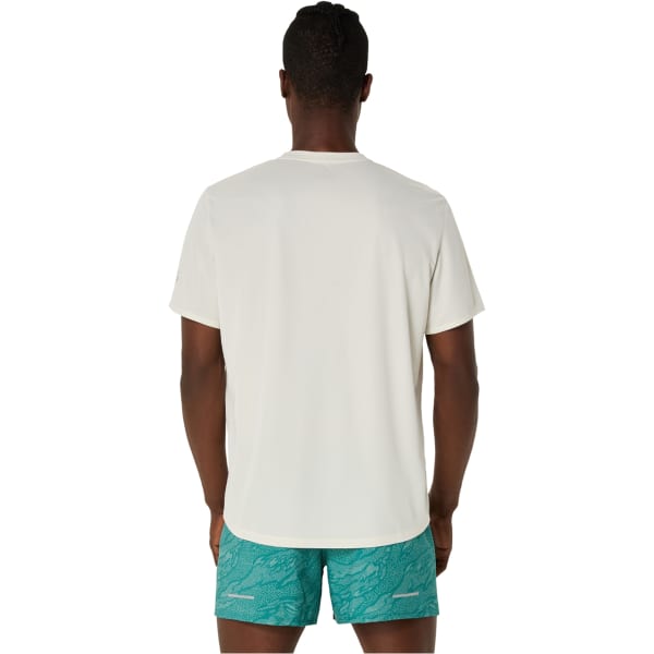 T-shirt trail ASICS FUJITRAIL LOGO SS TOP BIRCH/WHITE SAGE/RAINY LAKE